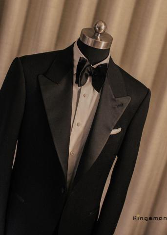 Black Peak Lapel Tuxedo